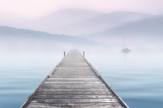 Pier into the Mist